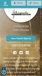 Mobile Screenshot of chiropractichealthgroup.net